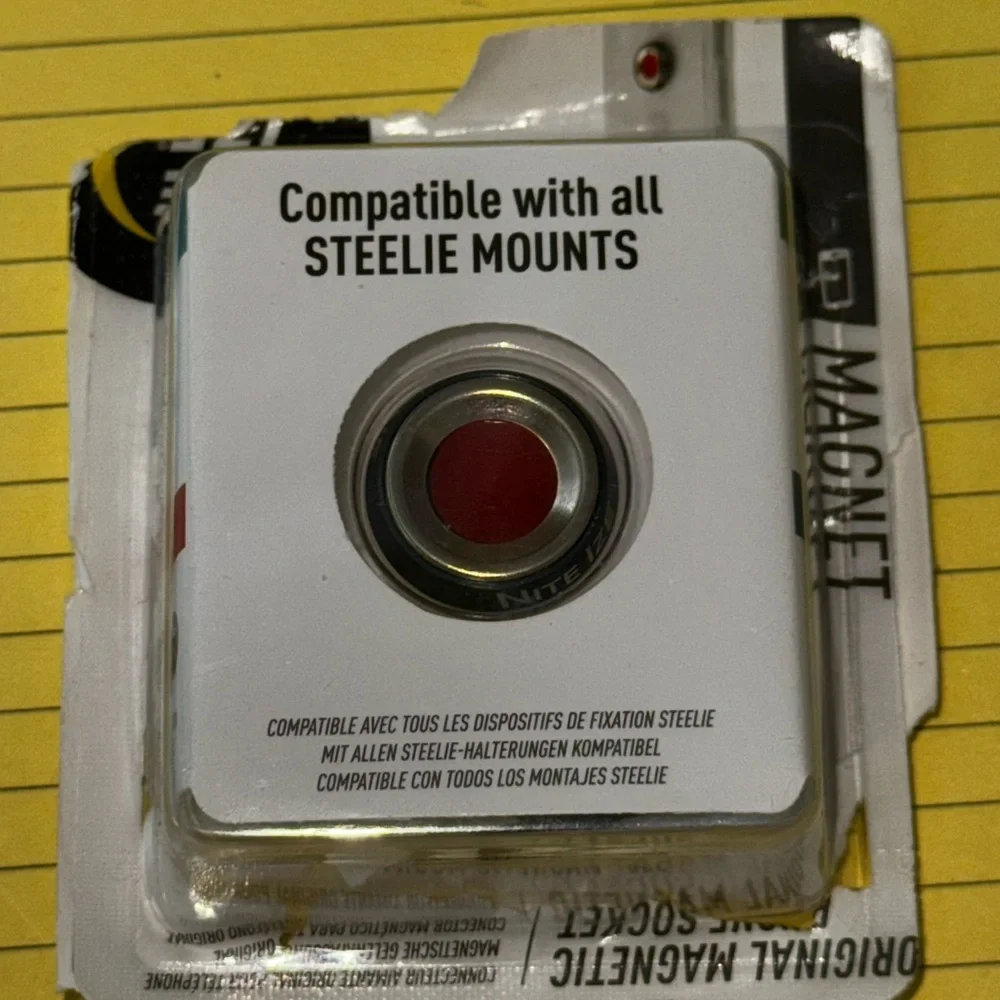 NEW Steelie 360° Magnetic phone Mount Kit+extra magnet for another device(free!)